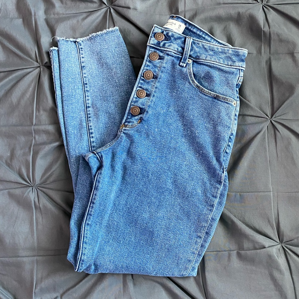 Abercrombie & Fitch Curve Love Super Skinny Ankle jeans